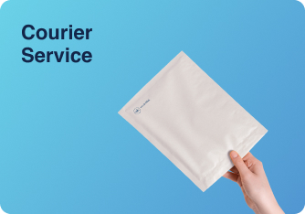 Courier service banner