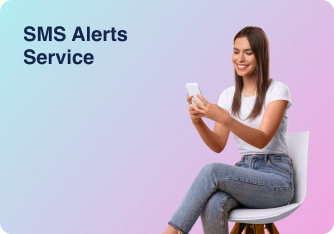 SMS alerts banner